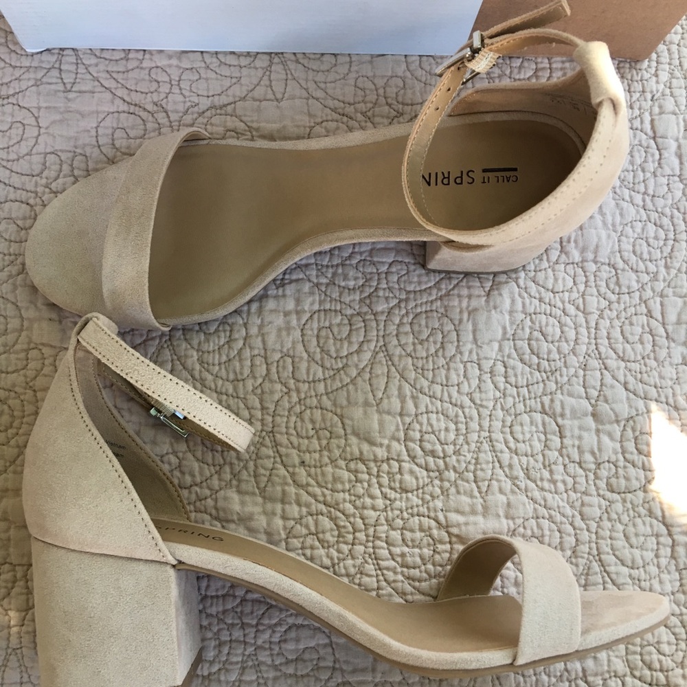 Brand new Call it Spring Stangarone sandals